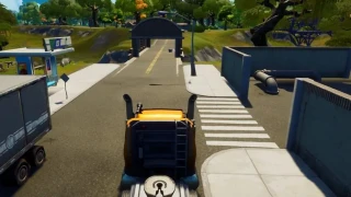 Aller en voiture de Slurpy Swamp a Catty Corner en moins de 4 minutes sans en sortir, défi semaine 5