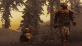 Un mod rajoute le robot BB-8 de Star Wars dans Skyrim