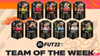 FIFA 22 : TOTW 32 : Jesus, Aouar et Robertson étincelants