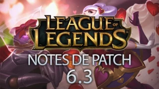 Notes de patch 6.3 League of Legends