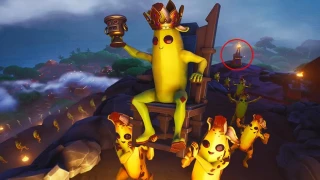 Fortnite : Défi Expédition semaine 4 : La bannière cachée est près du volcan