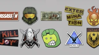 CSGO propose des Stickers Halo