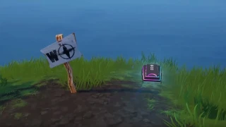 Fortnite : Défi Décryptage, puce 03 : Utiliser l'émoticone Soldat au crâne à l'extrémité ouest de la carte