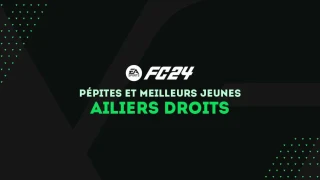 FC 24 : Pépites et meilleurs jeunes ailiers droits (AD) du mode Carrière