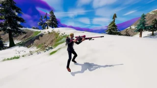 Éliminer une cible de contrat avec un fusil de sniper ou un fusil de précision, défi Fortnite semaine 4