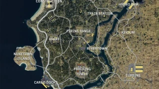 Blackout, le mode Battle Royale de Call of Duty: Black Ops 4, dévoile sa carte !