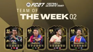 FC 27 : TOTW 2 : Olise, Raphina et Marquinhos cartonnent