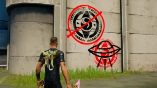 Chercher un mur couvert de graffitis à Hydro 16 ou près de Catty Corner, défi saison 7