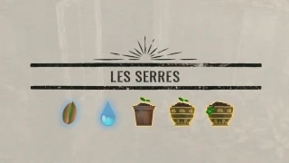 Les serres et la culture d'ingrédients