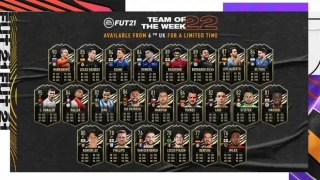 FIFA 21 : TOTW 22 : Cristiano Ronaldo, Rashford et Handanovic en forme