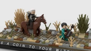 The Witcher : Un fan créé Geralt et Jaskier en LEGO