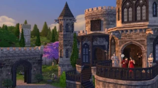 Les Sims 4 annonce les kits Châteaux de caractère et Style gothique