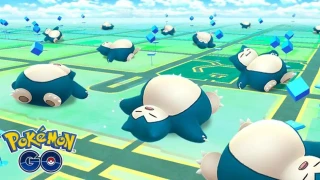 Pokémon GO : Des Ronflex endormis peuvent être trouvés dans la nature