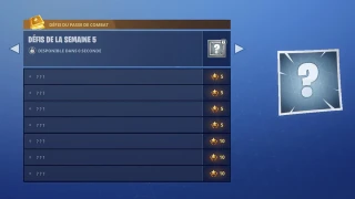 Fortnite : Les défis du Passe de combat repoussés à jeudi ! 