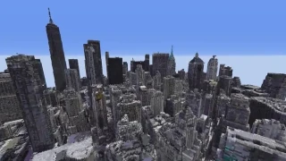 Minecraft : Un joueur a recréé le monde via Google Earth