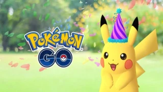 Pokémon GO : Pikachu portant un chapeau de fête à l'honneur pour l'heure vedette du 1er juillet
