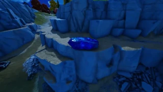 Parcourir de la distance en utilisant un minerai cinétique, défi Fortnite vers la nature sauvage