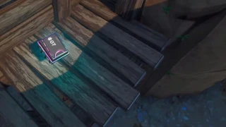 Fortnite : Défi Décryptage, puce 07 : Utiliser l'émoticone Câlins à l'intérieur d'un parapluie de pierre