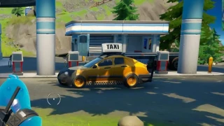 Laisser une voiture à la station-service à Lazy Lake ou Catty Corner, défi semaine 14