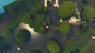 Fortnite : Défi semaine 4 : Fouiller entre un banc, un camion de glaces et un hélicoptère !