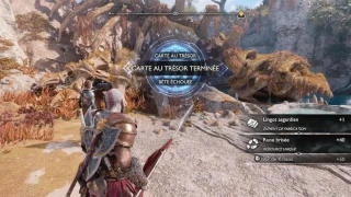 God of War Ragnarök : Carte au trésor « Bête échouée », solution
