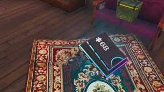 Fortnite : Défi Décryptage, puce 68 : Chercher dans la libraire d'une ville enneigée