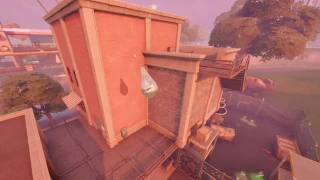Tomber de sept étages au moins sous forme de chrome liquide, défi Fortnite semaine 6