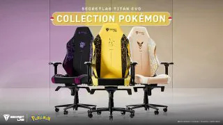 Secretlab x Pokémon : trois fauteuils gaming premium en hommage à la génération Kanto