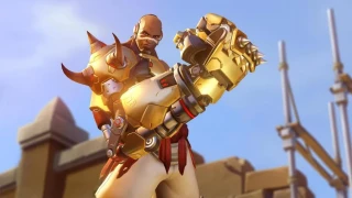 Des cosmétiques des Jeux d'Été d'Overwatch dataminés pour Doomfist !