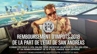 La refonte des taxes de GTA V Online pourra vous rapporter 250 000 $ juste en vous connectant !