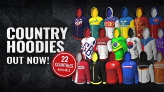 Des hoodies aux couleurs des pays arrivent pour une durée limitée sur H1Z1 !