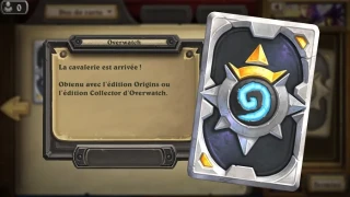 Le Dos de carte Overwatch disponible sur Hearthstone 