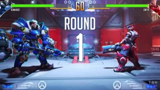 Avez vous déjà vu... Overwatch façon jeu de combat en 2D ?
