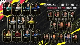 FIFA 20 : TOTW 21 : Firmino, Di María, Lloris et Sancho au top