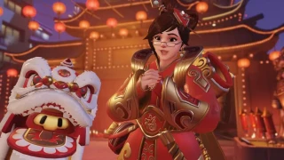 Une nouvelle map et l'événement de l'année du Chien disponibles sur Overwatch ! 