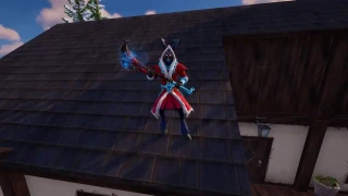 Utiliser un déguisement de Neigionnaire Furtif près du Krampus et de sa cachette, défi Fête hivernale