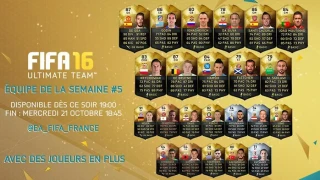 Une TOTW 5 au goût d'Euro 2016