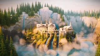Minecraft : Un joueur a recréé Rivendell (Fondcombe) du Seigneur des Anneaux