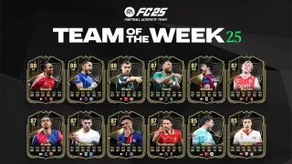 FC 25 : TOTW 25 : Doué, Auraujo et Nkunku cartonnent