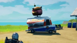 Infliger des dégâts à des adversaires à Durrr Burger ou au Food Truck de Durrr Burger, quête saison 5