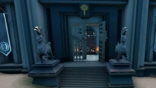 Utiliser une emote devant les statues de pierre, défi semaine 9