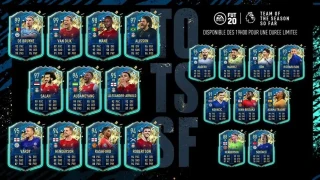 FIFA 20 : L'Équipe de la saison (TOTSSF) de Premier League est disponible