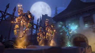 Des skins et emotes qui filent la chair de poule arrivent avec l'Halloween Terrifiant d'Overwatch !