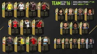 11 joueurs de Premier League pour cette TOTW 16