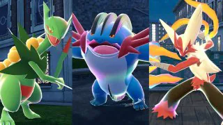 Légendes Pokémon: Z-A : Ajoutez à votre équipe les Starters de la région de Hoenn