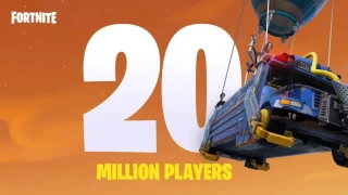 Fortnite poursuit son petit bonhomme de chemin et dépasse la barre des 20 millions de joueurs !
