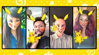 Après le hot-dog dansant, c'est au tour de Pikachu de débarquer sur Snapchat ! 