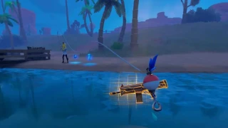 Attraper une arme en pêchant, défi Fortnite semaine 6