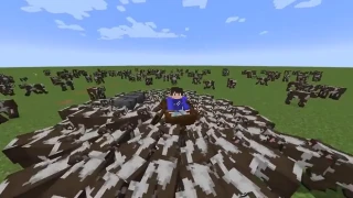 Minecraft : Un joueur détourne l'utilisation des bateaux et surfe sur des vaches
