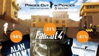 Des promotions pour CSGO, Fallout 4, FM 2016 et CoD...